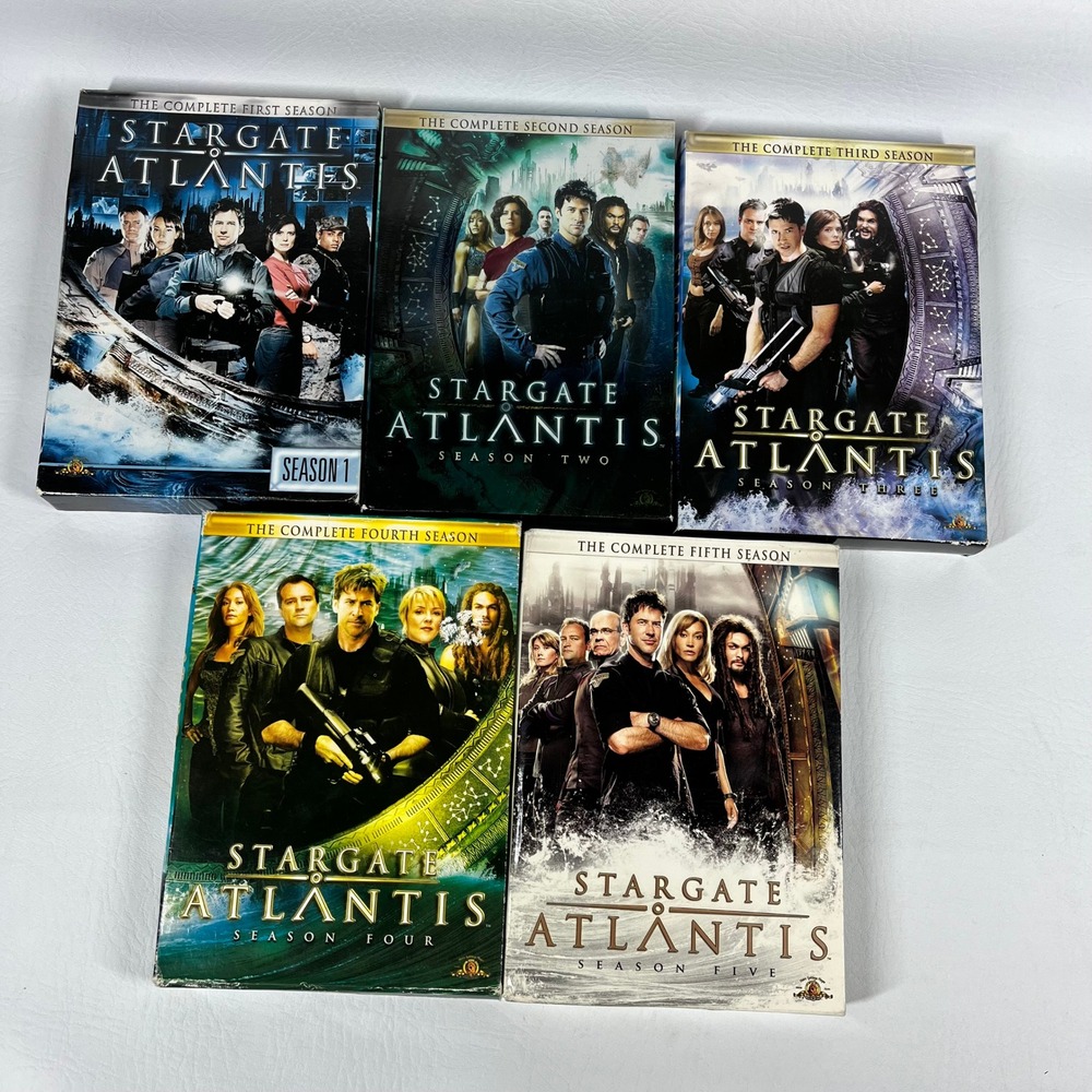 MGM Stargate Atlantis DVD Set OS Seasons 1-5 Sci-Fi Multi Sci-fi collection